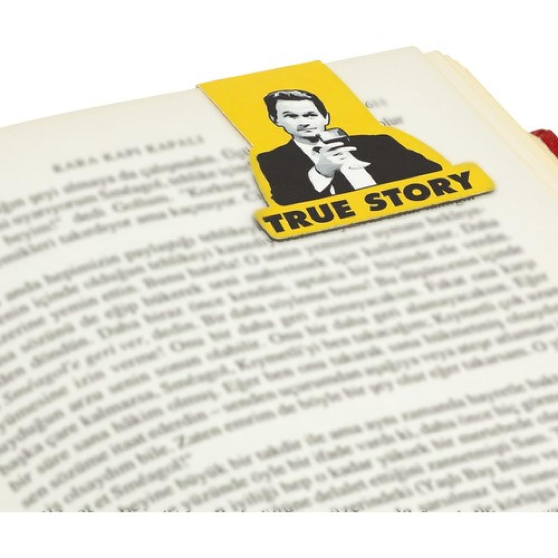 Mabbels Bookmark   True Story-Barney Kitap Ayracı