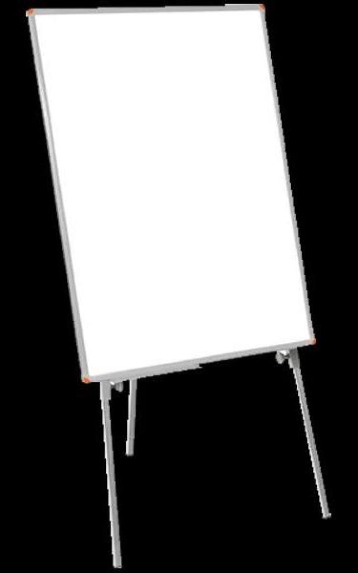 Panda 50 x 70 Teleskopik Ayaklı Laminat Yazı Tahtası (PAN232)