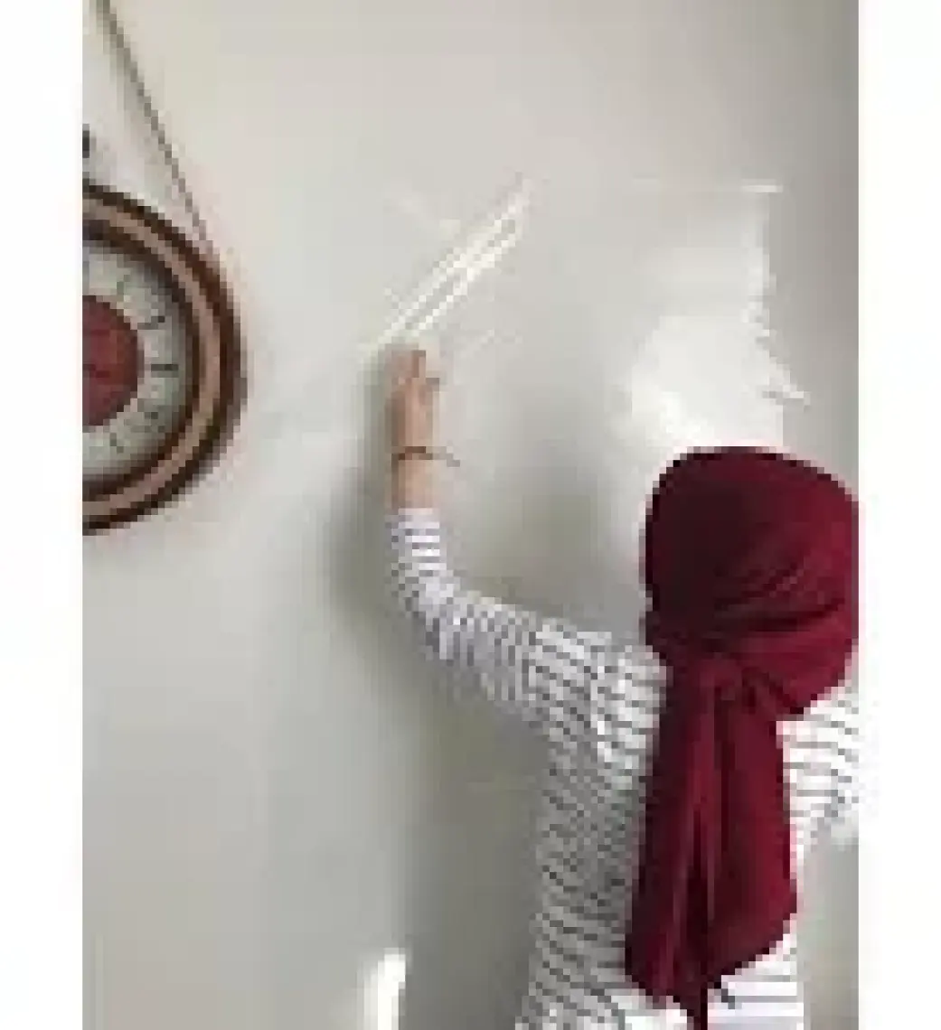 Tutunabilir Kağıt 2 Tane Şeffaf Akıllı Kağıt Tahta Yazı Tahtası 100 x 120 cm + Kalem
