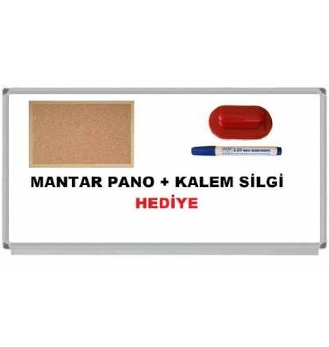 Abc 120X140 Duvara Monte Laminat Beyaz Yazı Tahtası