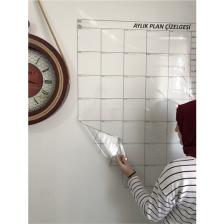 Tutunabilir Kağıt Aylık Planlayıcı Akıllı Kağıt Tahta Takvim Yazı Tahtası+ Kalem 100 x 100 cm
