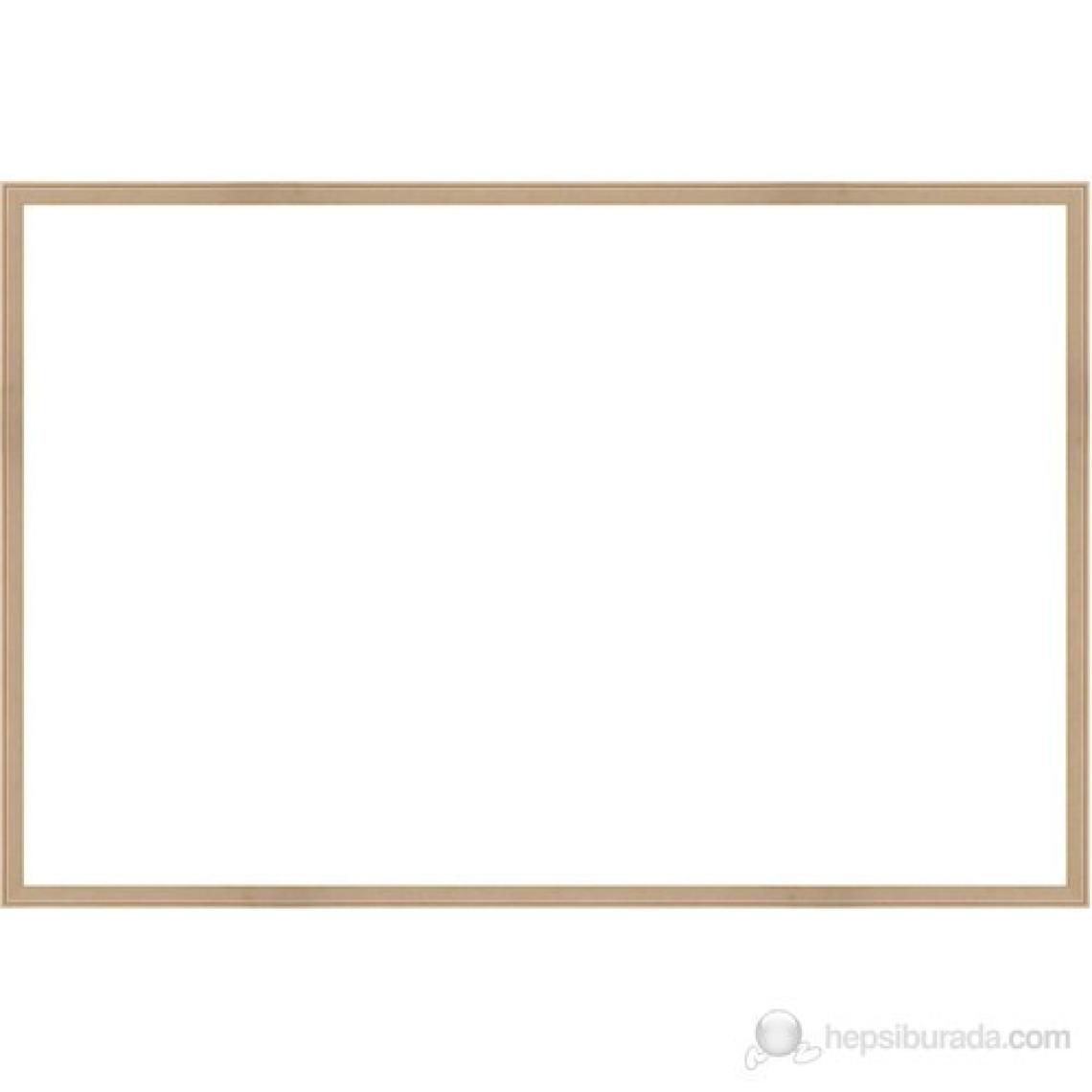 Panda 60X90 Naturel Ahşap Çerçeve Yazı Tahtası