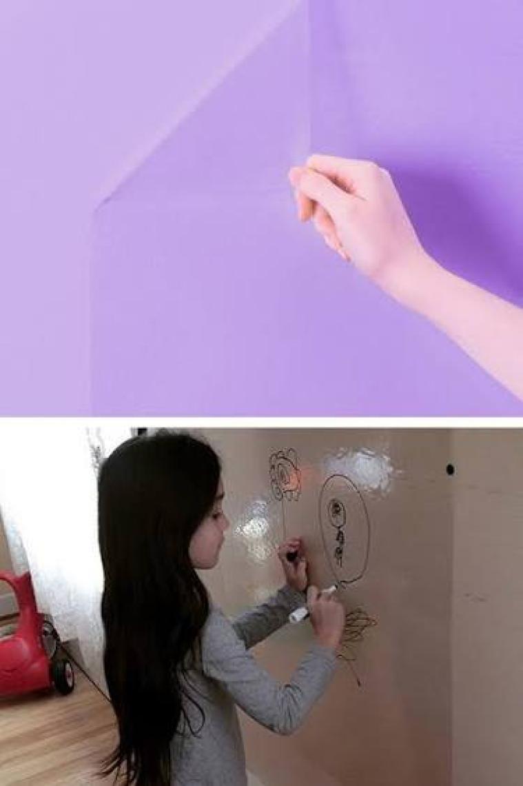 Tutunabilir Kağıt 2 Adet Şeffaf Akıllı Kağıt Tahta 120X150 cm Şeffaf Yazı Tahtası + Kalem