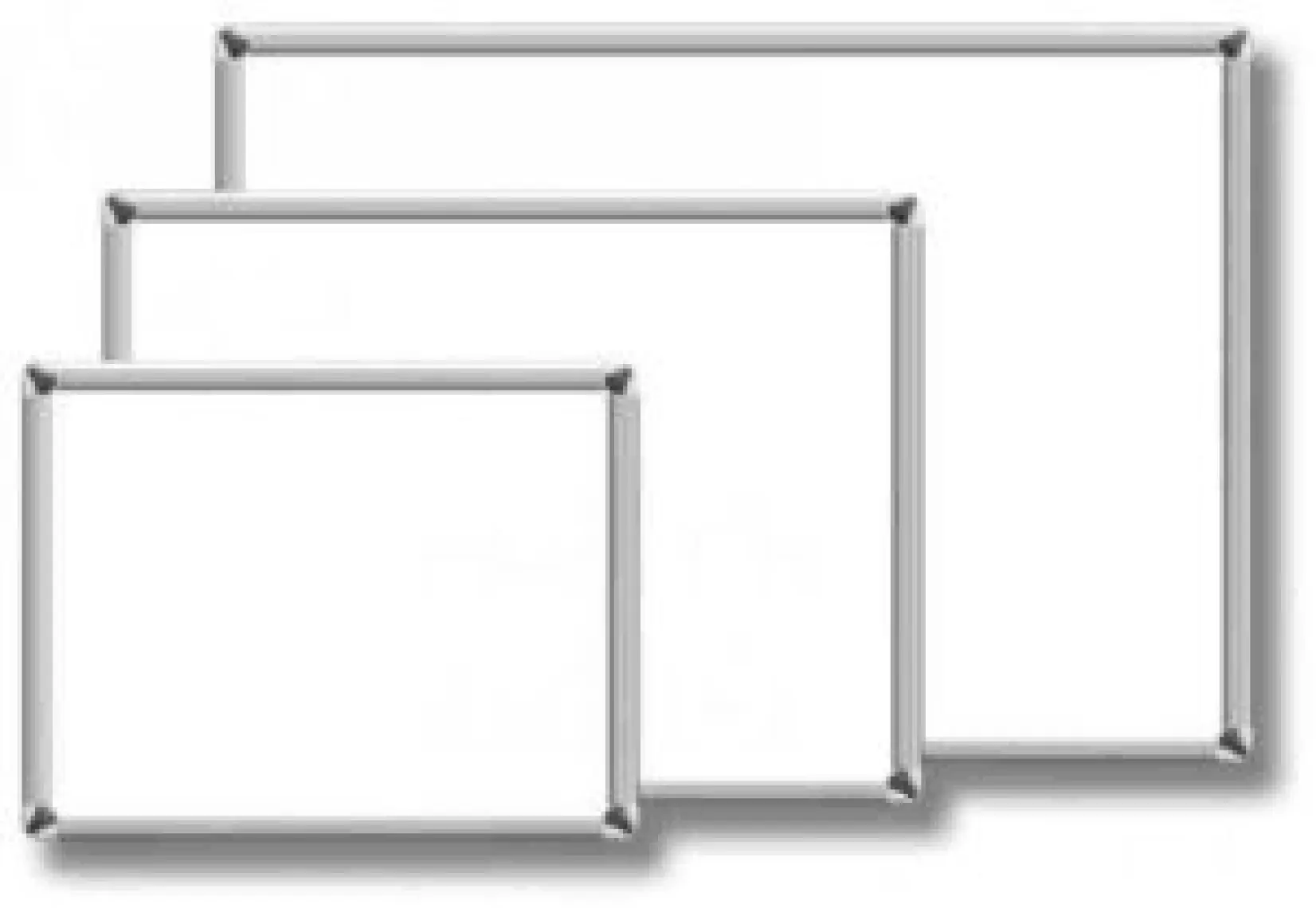 Akyazı Yazı Tahtası Duvara Monte Laminant 120X200 (Beyaz)