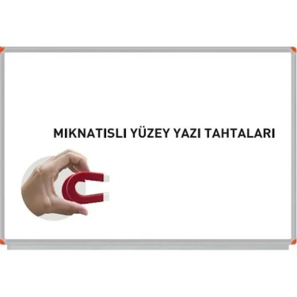 Garanti 90X120 Duvara Monte Mıknatıslı ( Manyetik ) Yazı Tahtası