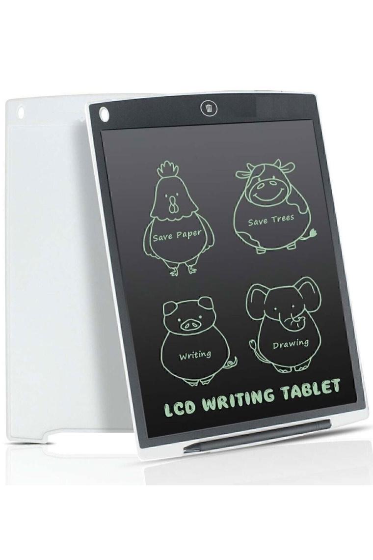 Luxury Dijital Kalemli Çizim Yazı Tahtası Not Yazma Eğitim Tableti Writing Tablet 8,5 Inç Beyaz 1 Adet