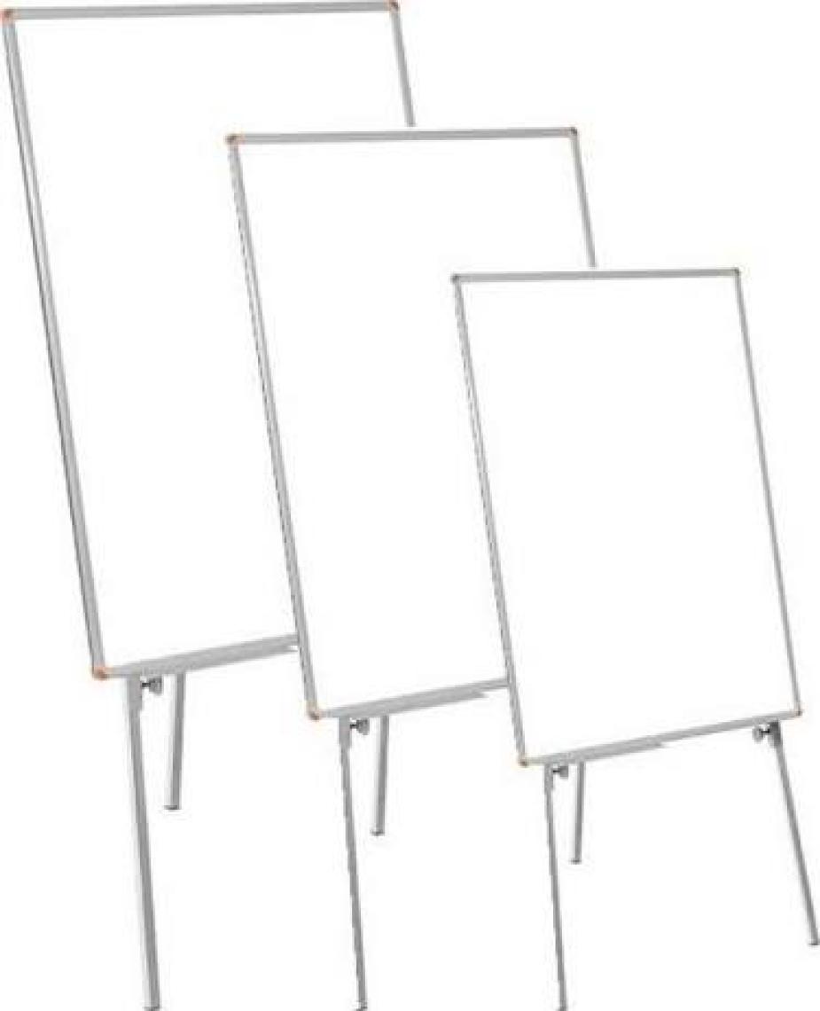 Panda 35 x 45 Gökkuşağı Çerçeve Sabit Ayaklı Laminat Yazı Tahtası (PAN130)