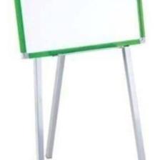 Panda 35 x 45 Gökkuşağı Çerçeve Sabit Ayaklı Laminat Yazı Tahtası (PAN130)