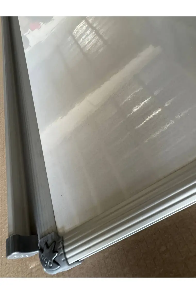 Abc 120X200 Duvara Monte Laminat Beyaz Yazı Tahtası