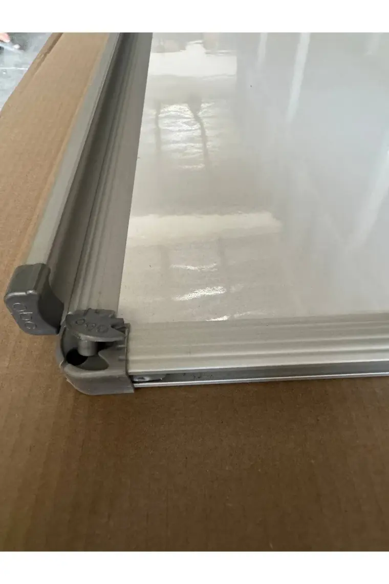 Abc 120X200 Duvara Monte Laminat Beyaz Yazı Tahtası