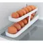 2 Katlı Otomatik Buzdolabı Yumurta Standı Yumurtalık Rafı Saklama Kabı Buzdolabı Organizer