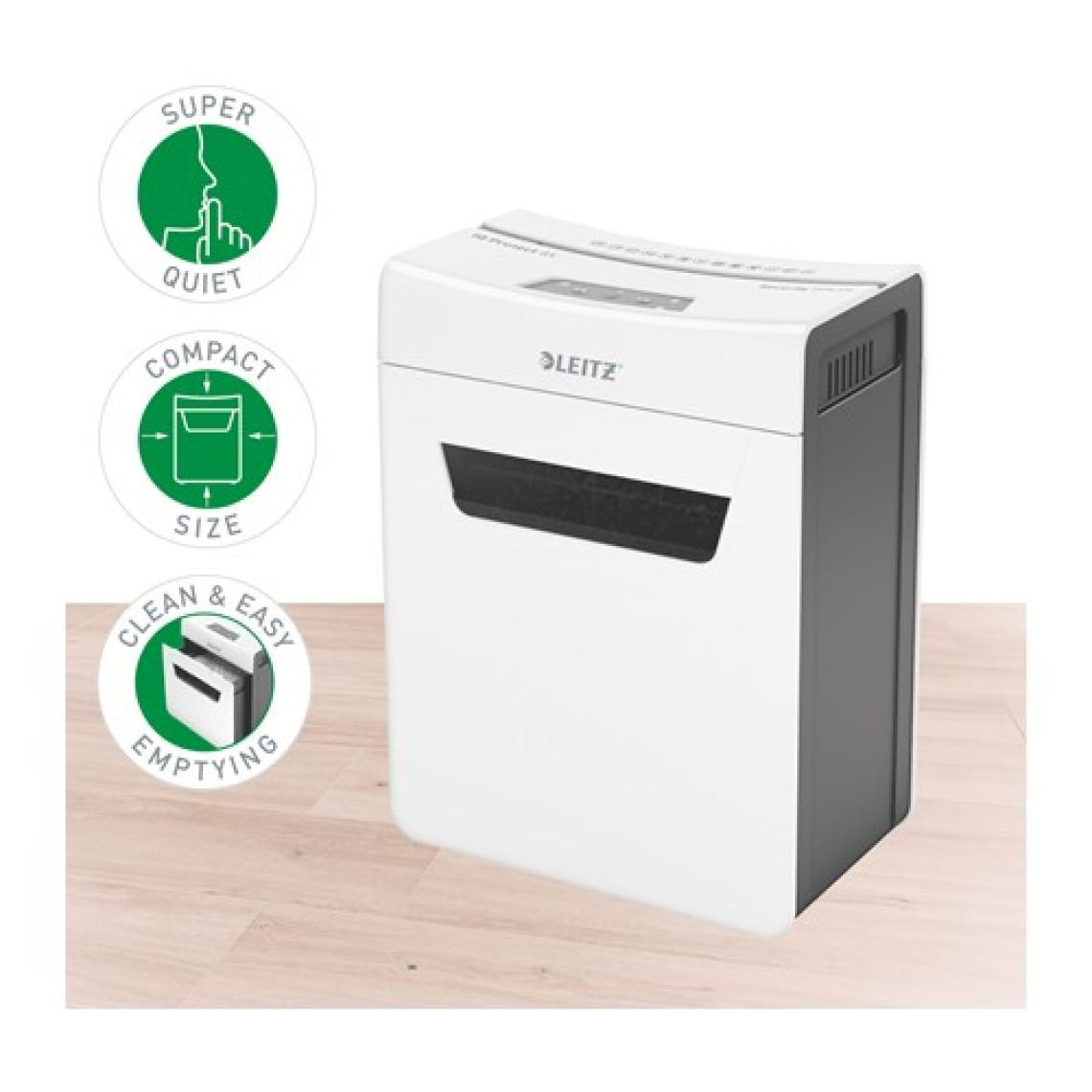 Leitz Iq Protect 8x P4 Evrak Imha Makinesi