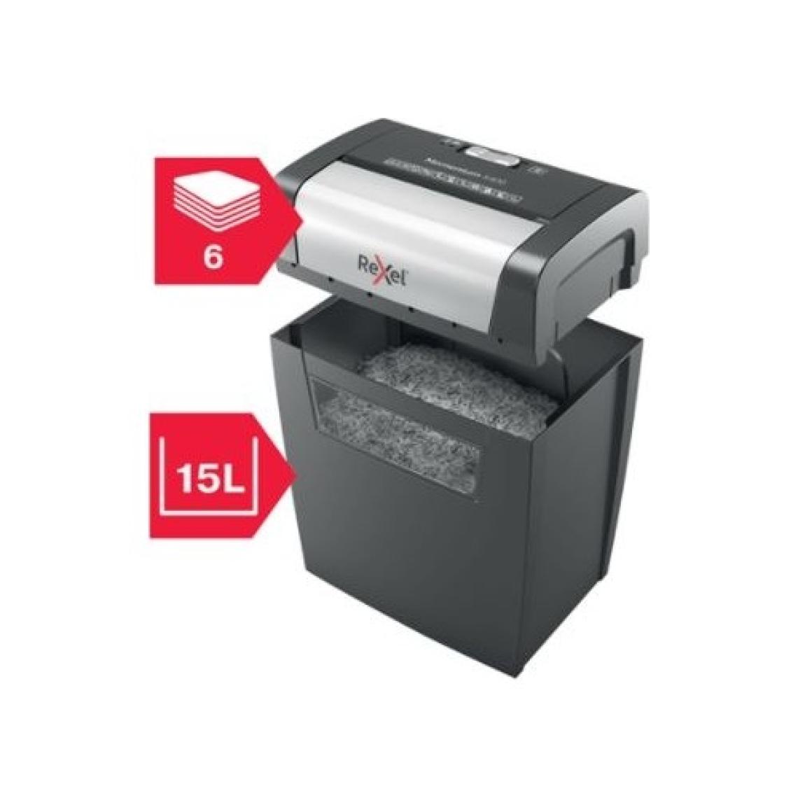 Rexel Momentum X406 Evrak İmha Makinesi