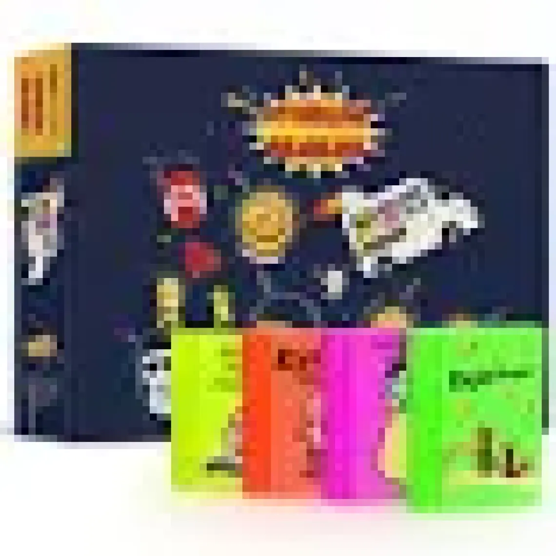 Silka ART21 Neon Kitap Silgi