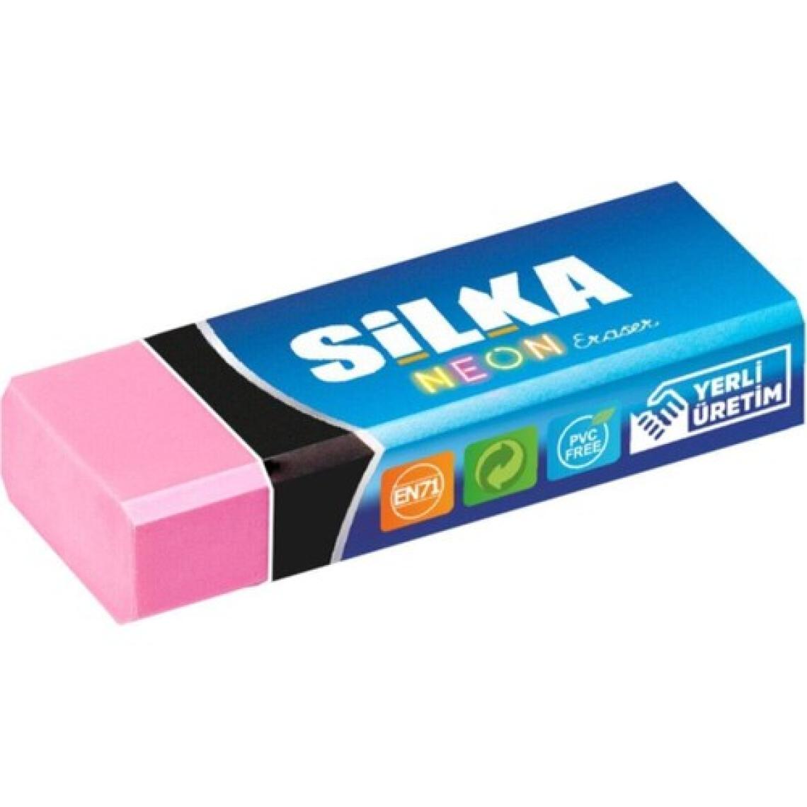 Silka Art.3 Neon Silgi 24'lü Paket