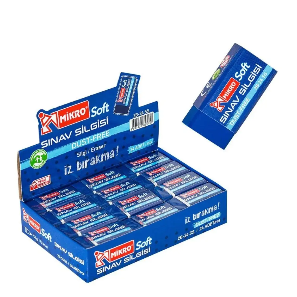Mikro Sınav Silgisi 24LÜ