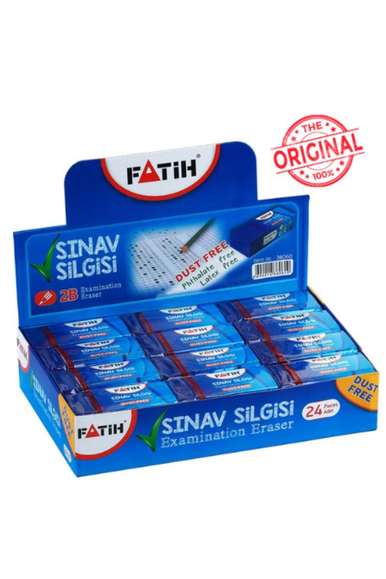 Fatih Fs24/M Mavi Silgi 24 Adet
