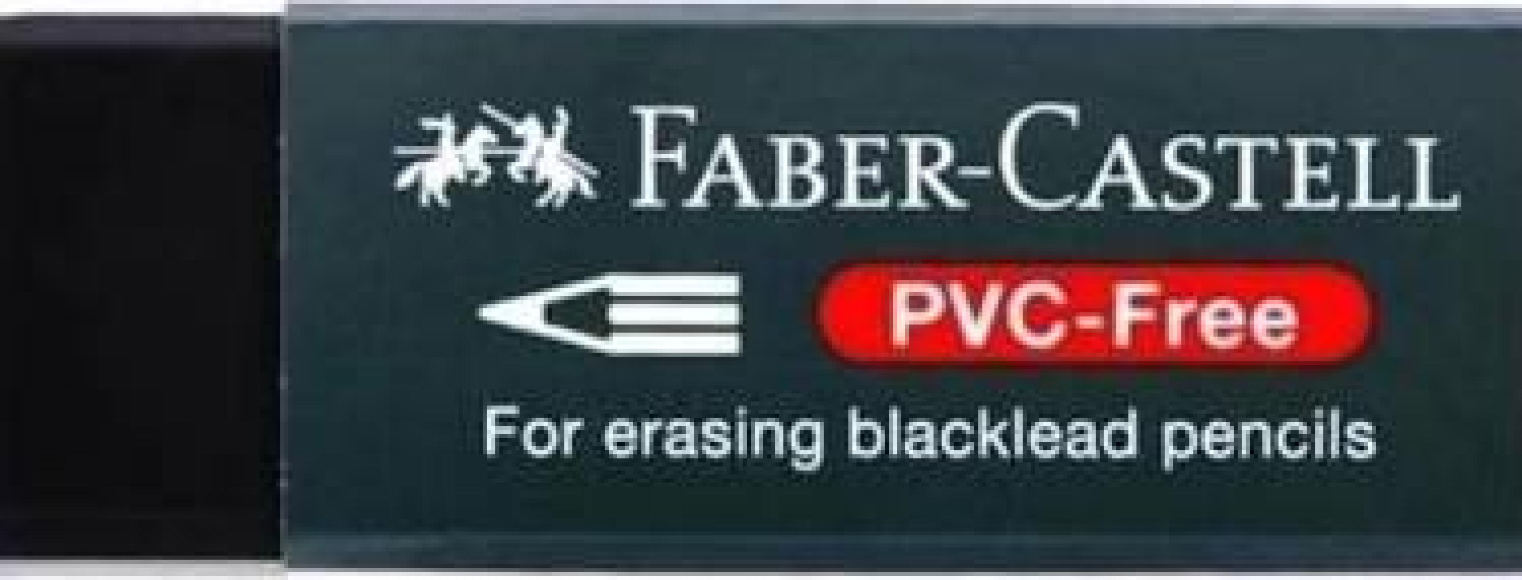 Faber-Castell 7089/30 Siyah Silgi 3 Adet