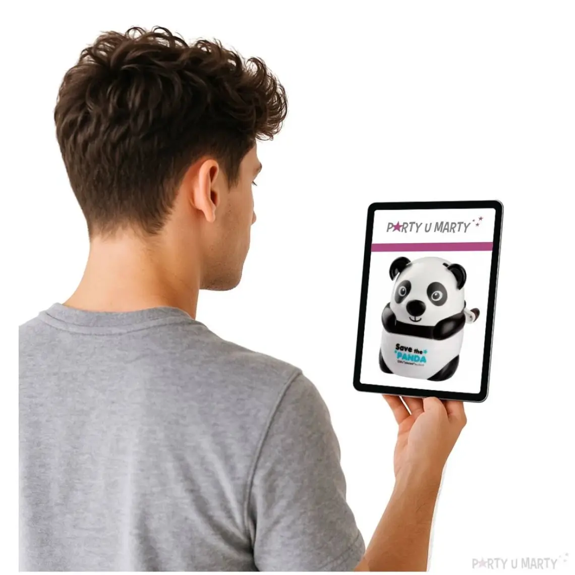 Deli 0518 Rotary Panda Masa Üstü Kalem Traş