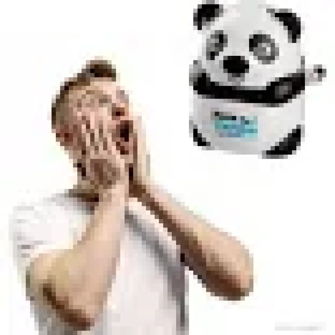 Deli 0518 Rotary Panda Masa Üstü Kalem Traş