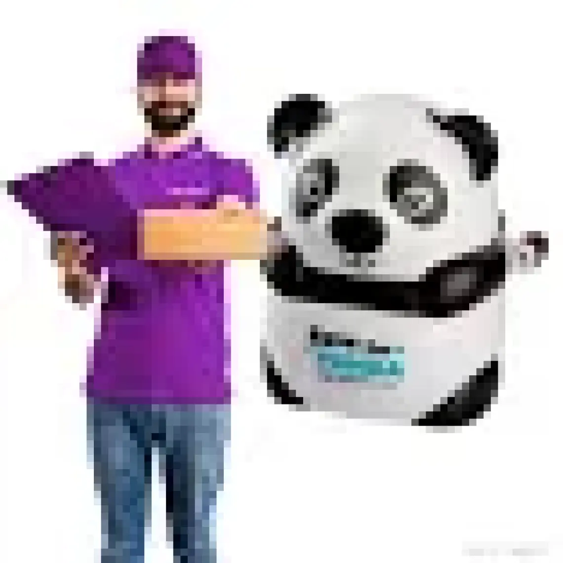 Deli 0518 Rotary Panda Masa Üstü Kalem Traş