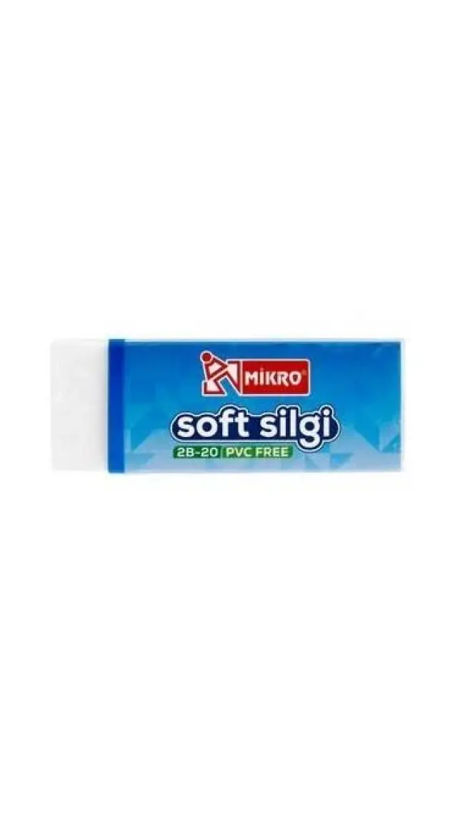 Mikro Silgi 2B-20 20 Li (1 Paket 20 Adet)
