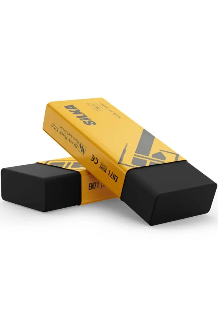 Silka Sg.4 Black Rock Silgi 20'li Paket(Siyah)