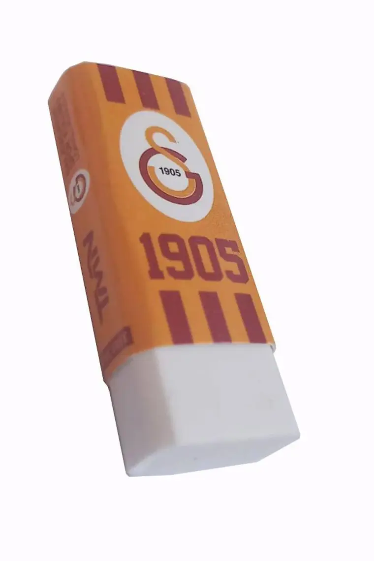 Galatasaray Taraftar Silgi Lisanslı Orijinal 1 Adet Gs Aslan Galatasaray Silgi Orta Boy Orjinal
