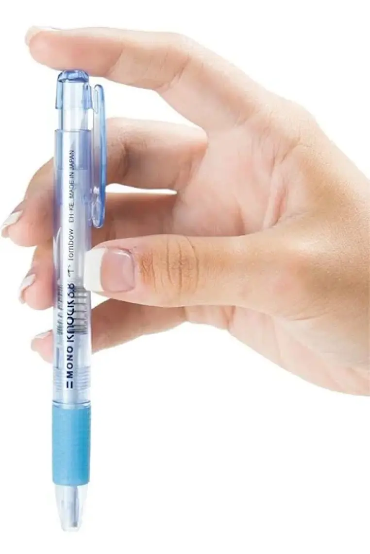 Tombow Silgi Kalem Tipi Şeffaf Mavi T-Eh-Ke M