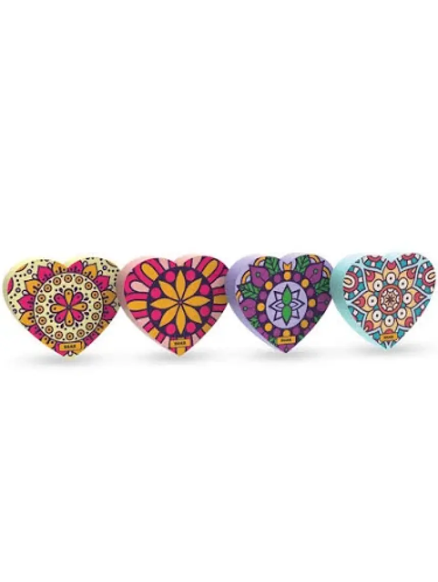 Silka 4 Desen Kalp Silgi 36 Li Art-50