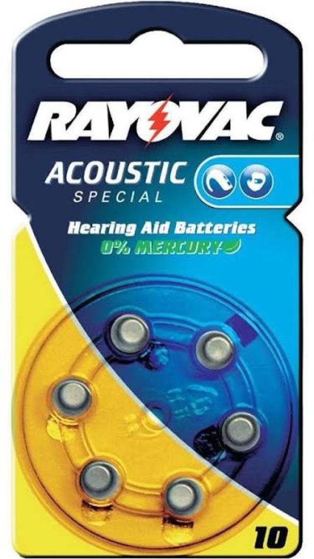Rayovac 10 Kulaklık Pili 10 Paket