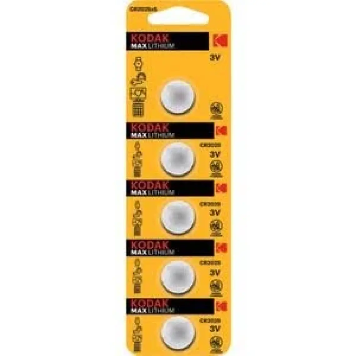 Mettzchrom Kodak Ultra Lityum Para Pil CR2032 5'li  Cr 2032 Pil
