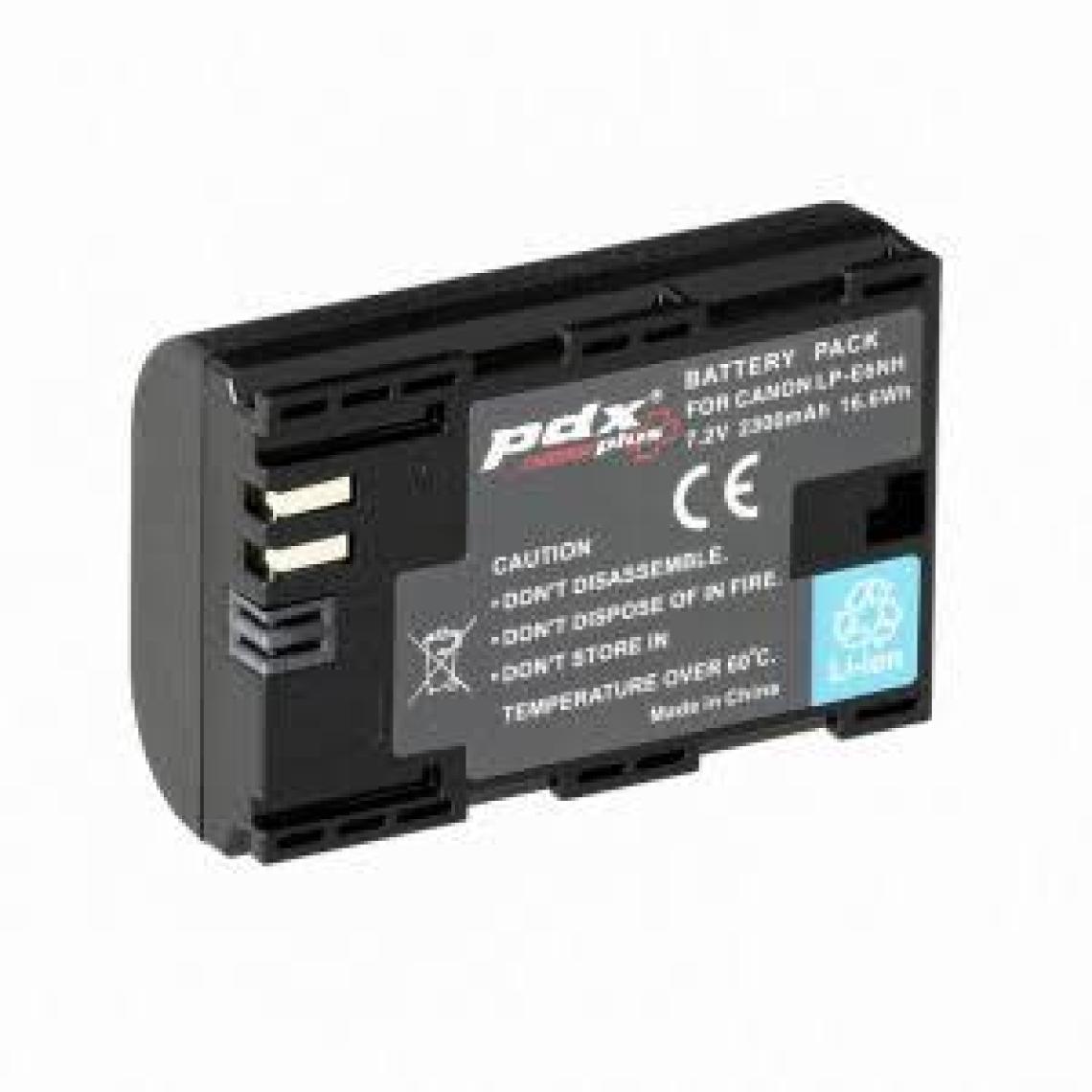 Pdx Canon LPE6 NH Batarya Pil 2300mAh 7D Mark II,7D,5DS,5DS R,5D Mark IV,III,II,60D,60Da,70D,80D,6D