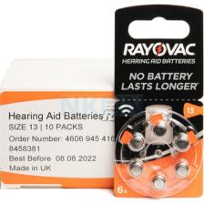 Rayovac Rayocav 13 Kulaklık Pili 10'lu