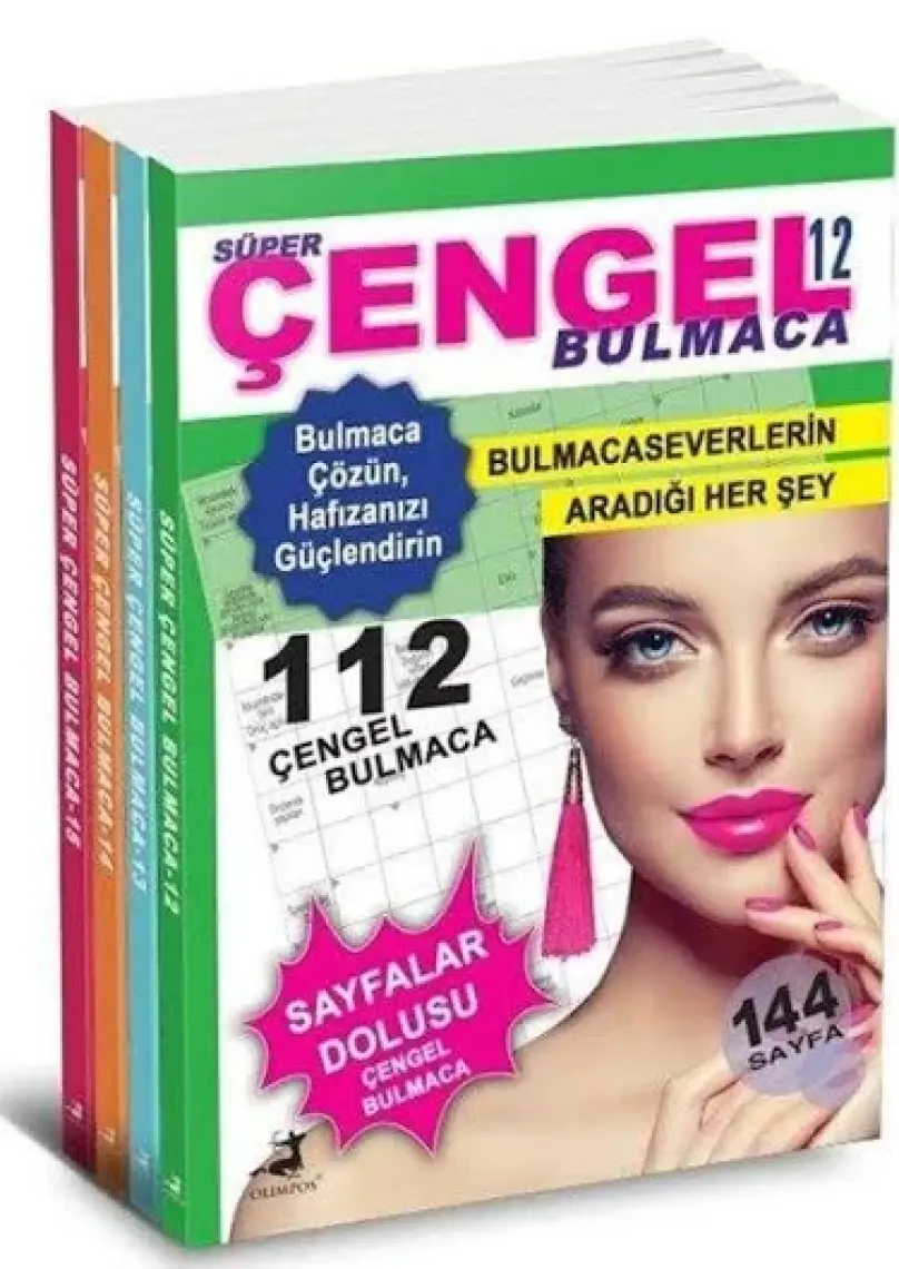 Süper Çengel Bulmaca 4 Kitap Set / Kolektif / / 8785452415658