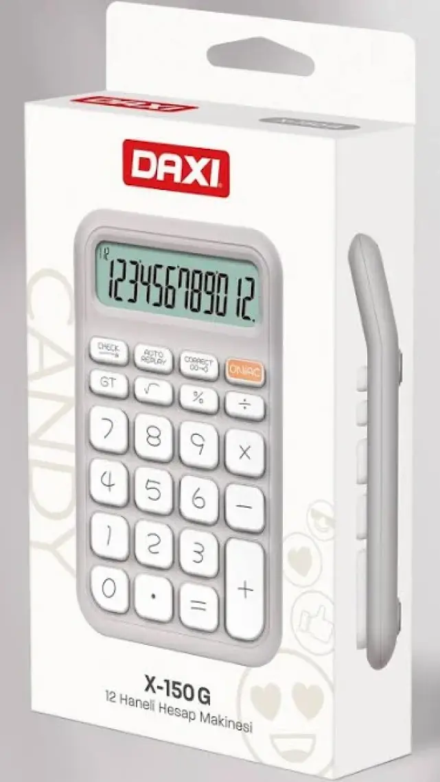 Daxı X-150 12 Haneli Küçük Boy Hesap Makinesi