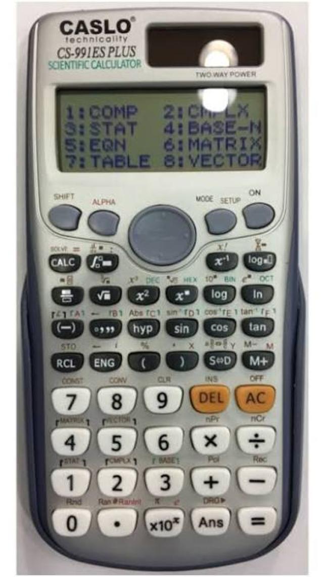 Caslo CS-991ES Plus 417 Fonksiyonlu Hesap Makinesi