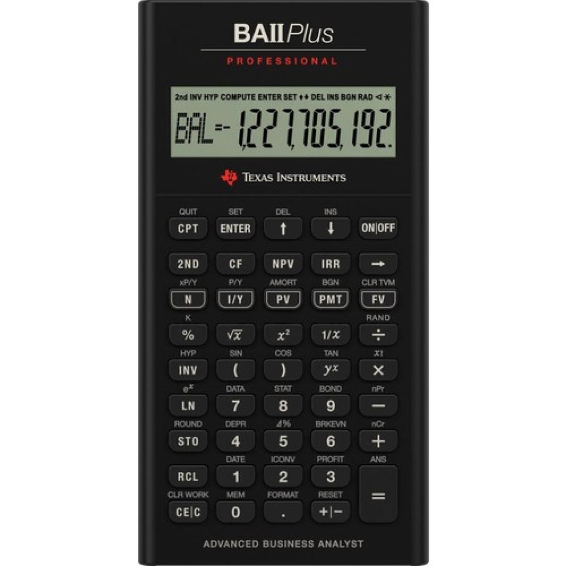 Texas Instruments BA-II Professional Finansal Hesap Makinesi