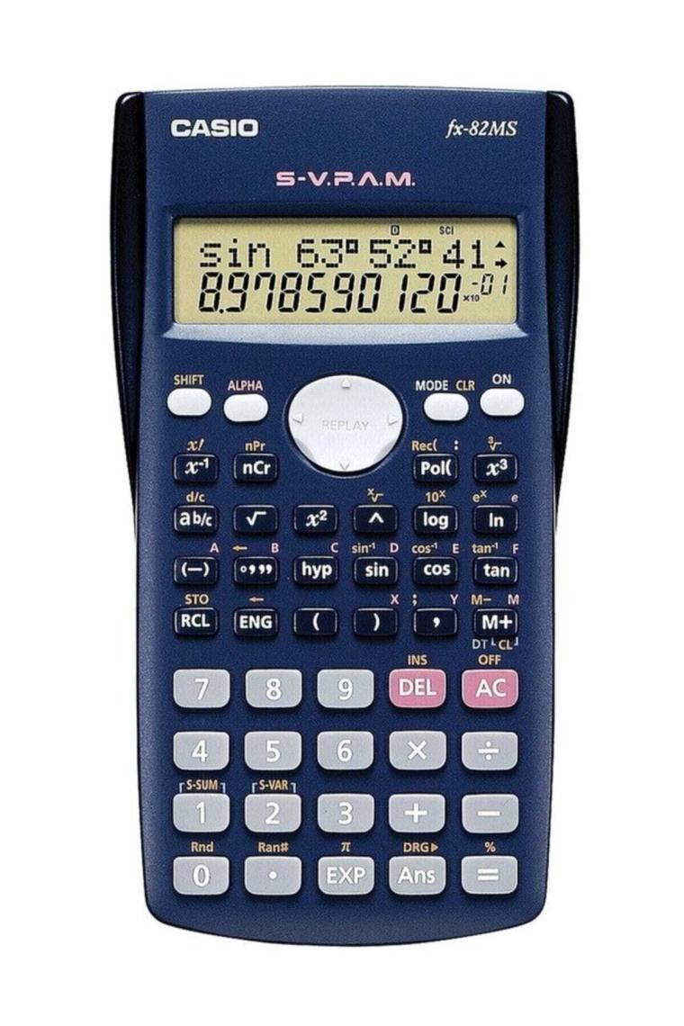 Casio FX-82MS 240 Fonksiyonlu Bilimsel Hesap Makinesi