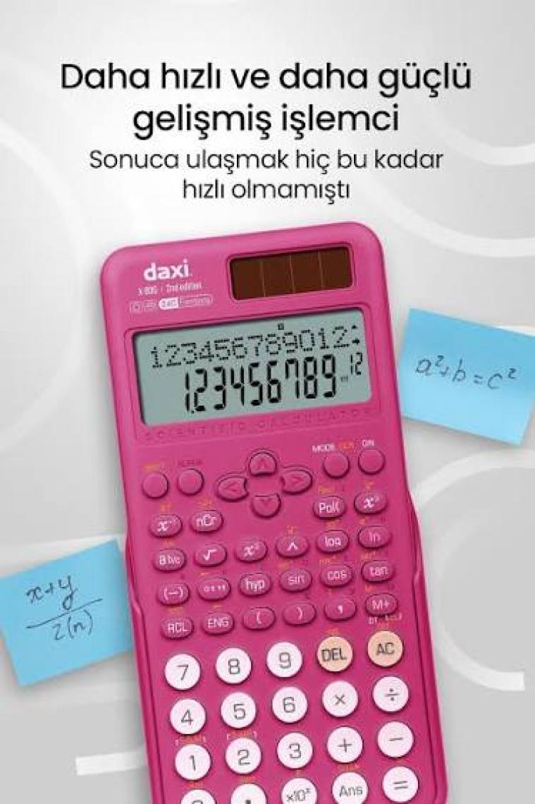 Daxi X-800 Yeni Nesil 240 Fonksiyonlu Bilimsel Hesap Makinesi