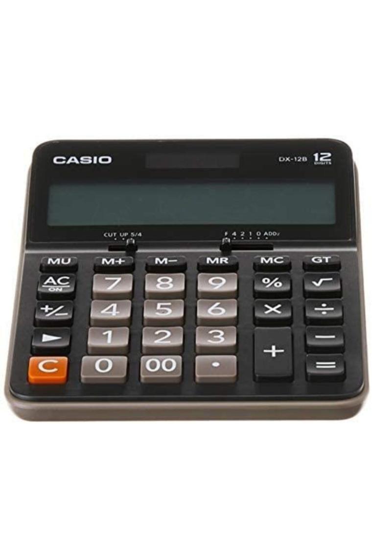 Casio DX-12B 12 Hane Masa Üstü Hesap Makinesi