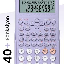 Daxı X 800 Lila 240 Fonksiyonlu Bilimsel Hesap Makinesi