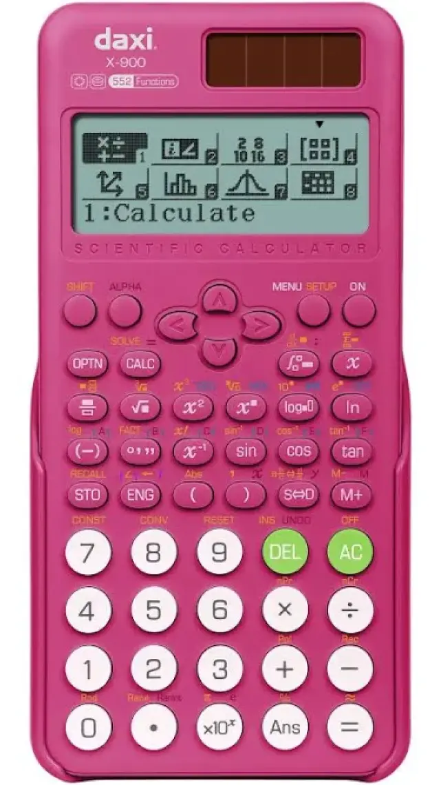 Daxi X-900 552 Fonksiyonlu Bilimsel Hesap Makinesi