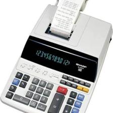 Sharp EL-2607V 12 Hane Şeritli Hesap Makinesi
