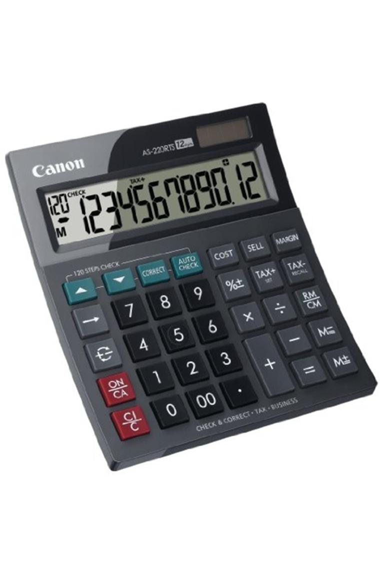 Canon As-220 Rts 12 Haneli Masaüstü Hesap Makinesi