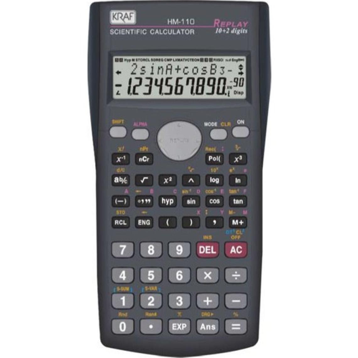 Kraf Hesap Makinesi Bilimsel Fonksiyonlu Hm-110
