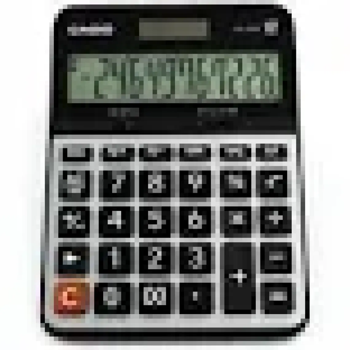 Casio DX-120B 12 Hane Masa Üstü Hesap Makinesi