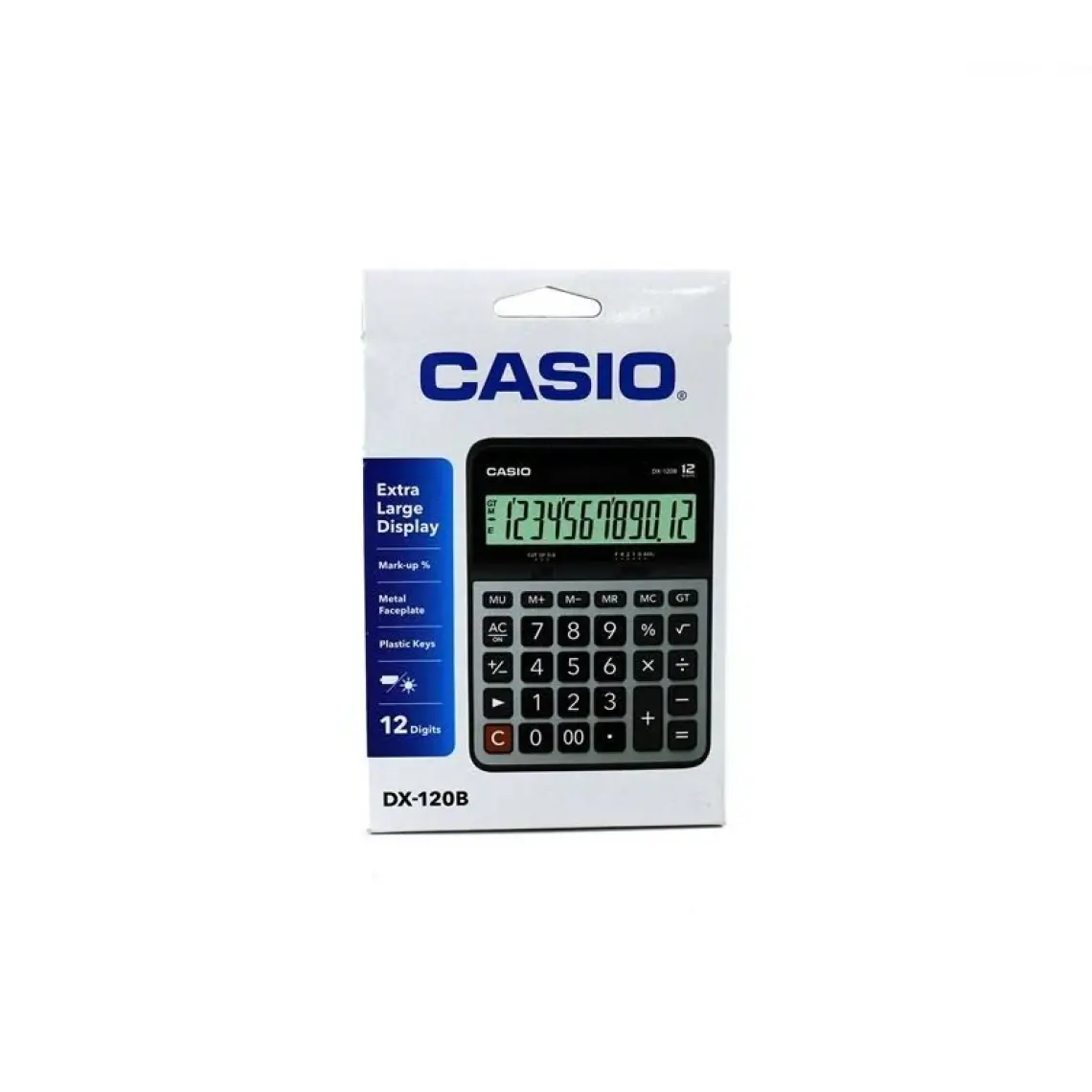 Casio DX-120B 12 Hane Masa Üstü Hesap Makinesi
