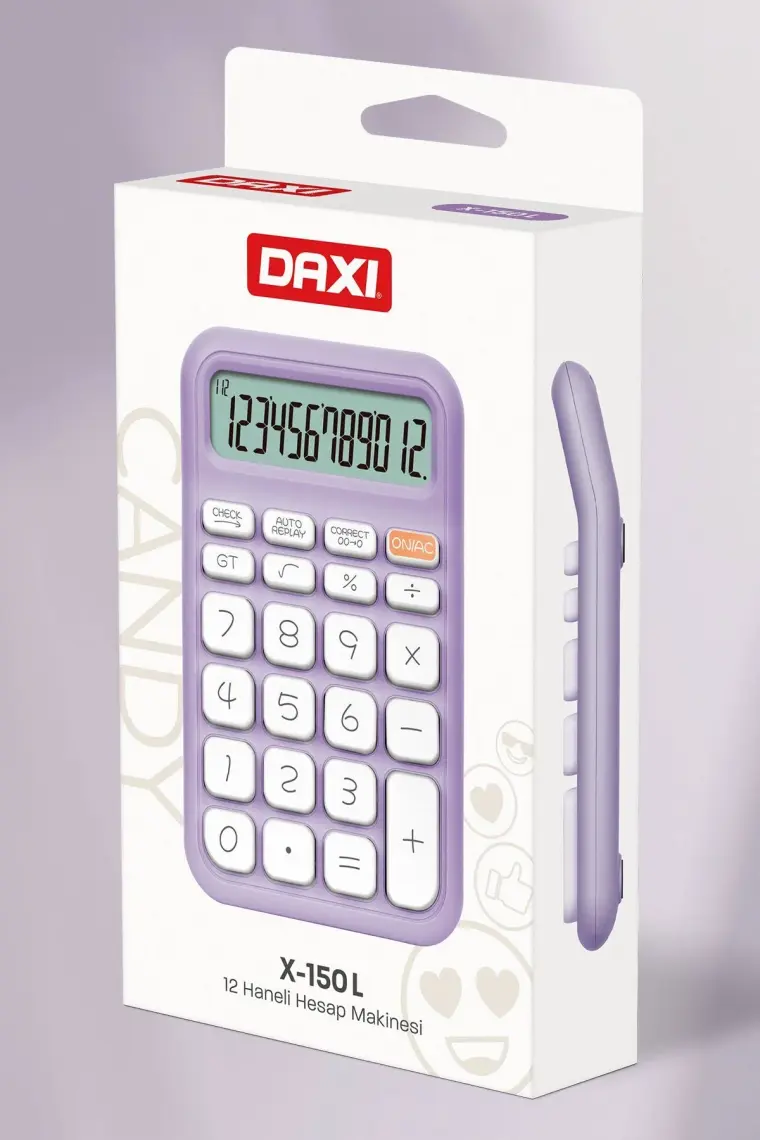 Daxı X-150 12 Haneli Küçük Boy Hesap Makinesi
