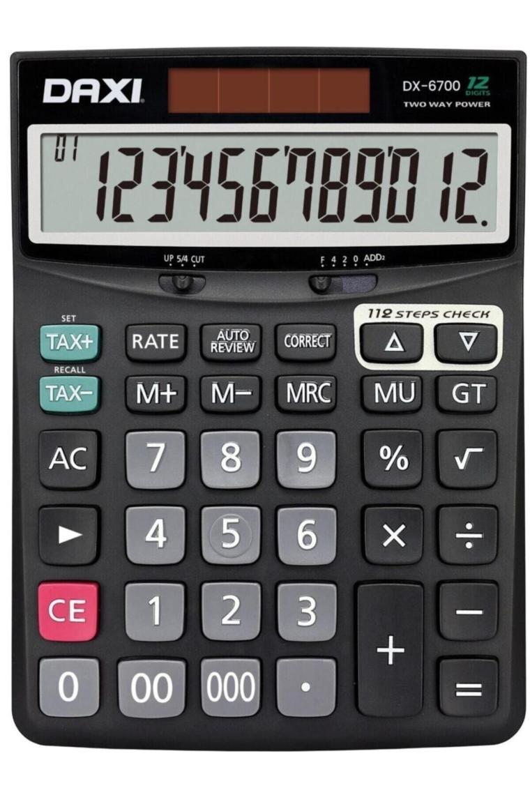 Daxı DX-6700 Hesap Makinesi